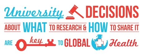University decisions are key to global health